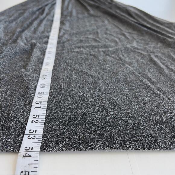 New ELLOS Knit Tie-Back Maxi Dress Women's Plus SIZE 18/20 (L) Black Silver - Picture 7 of 10